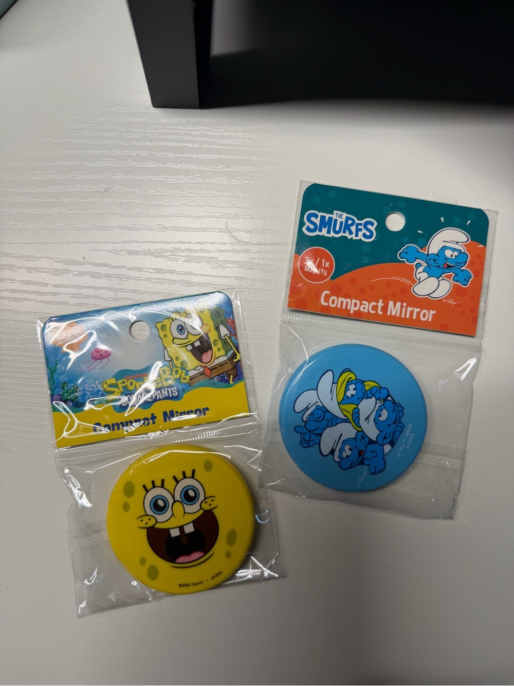 SpongeBob & The Smurfs Compact Mirrors